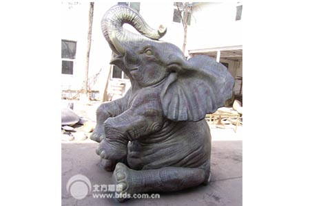 仿真大象雕塑