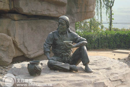 东方人物雕塑