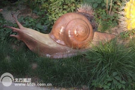 园林动物景观-蜗牛雕塑