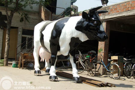 仿真奶牛、北方雕塑热销产品