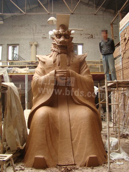 东海龙王雕塑
