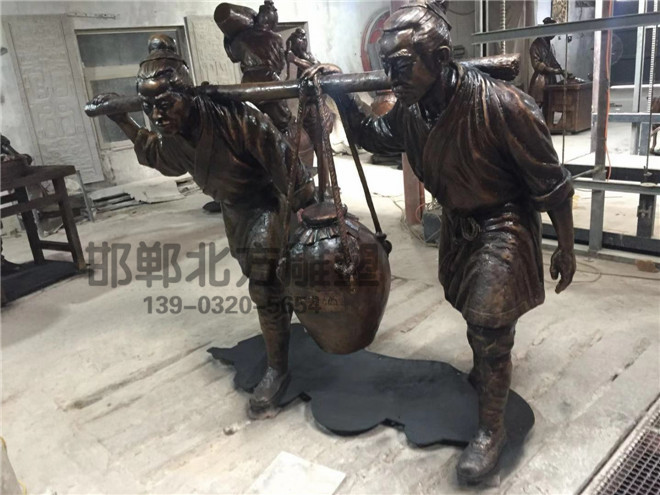 南广古镇情景雕塑